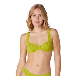 Női merevítős fürdőtop Brigitte Bardot Citronnelle image-1