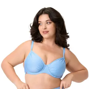 Haut de maillot de bain armaturé grand maintien femme Brigitte Bardot image-1