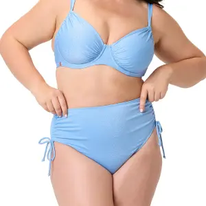 Fatos de banho de cintura alta para mulheres Brigitte Bardot image-1