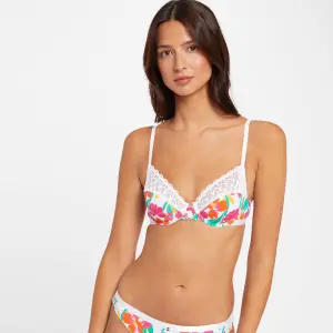 Printed balcony bra for women Morgan Célia image-1