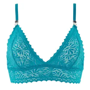 Sutiã triangular sem aros para mulher Pomm'Poire Check-In image-0