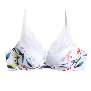 Sujetador ampliforme con copa moldeada impresa para mujer Pomm'Poire Etourdie image-0