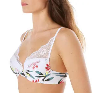 Sujetador ampliforme con copa moldeada impresa para mujer Pomm'Poire Etourdie image-1