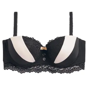 Soutien bandeau para mulher Pomm'Poire Ebène image-0