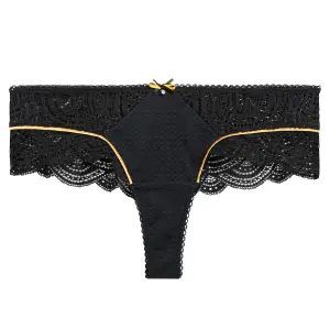 String curto feminino Pomm'Poire Couleur Café image-0
