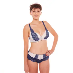 Sutiã com copas moldadas mulher Pomm'Poire ADN image-1