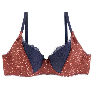 Soutien-gorge moldado para mulher Pomm'Poire Chocolat image-0