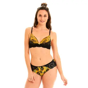 Soutien-gorge com copas sem aros para mulher Pomm'Poire Babillages image-2
