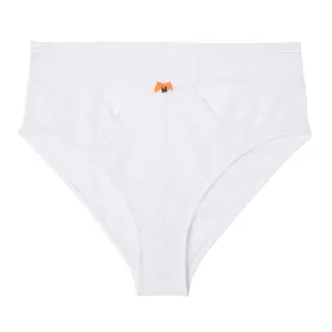 Cueca alta em rendas recicladas para mulher Pomm'Poire Lima image-0