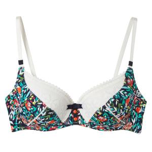 Sujetador ampliforme con copas moldeadas mujer Pomm'Poire Pâquerette image-0