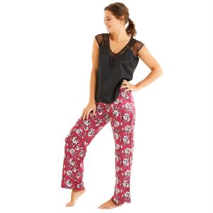 Pyjama femme Pomm'Poire Pivoine image-2