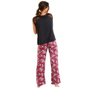 Pyjamahose Damen Pomm'Poire Pivoine image-2