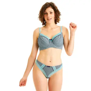 Soutien-gorge grand maintien femme Pomm'Poire Rose image-1