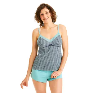 Women's top and shorts set Pomm'Poire Rose image-1