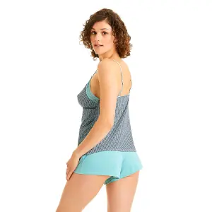 Women's top and shorts set Pomm'Poire Rose image-2