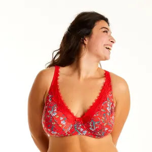 Bügel-BH Damen Pomm'Poire Rouge image-1