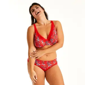 Bügel-BH Damen Pomm'Poire Rouge image-2