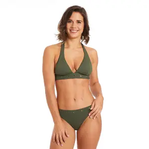 Fato de banho triangular feminino top Pomm'Poire Zanzibar image-1