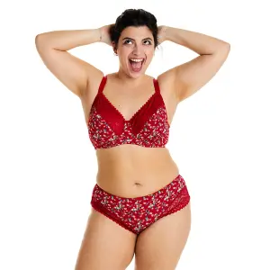 Soutien-gorge à armatures grand maintien femme Pomm'Poire Paprika image-2