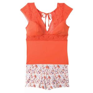 Women's top and shorts set Pomm'Poire Etoile image-0