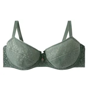 Sutiã com hastes grande suporte mulher Pomm'Poire Absinthe image-0