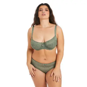 Sutiã com hastes grande suporte mulher Pomm'Poire Absinthe image-2