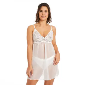 Camisa de noite da mulher Pomm'Poire Ruban image-1