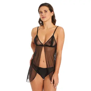 Camisa de noite de mulher Pomm'Poire Cats Eyes image-1