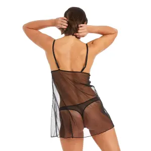 Camisa de noite de mulher Pomm'Poire Cats Eyes image-2