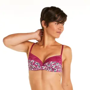 Soutien-gorge ampliforme coque moulée femme Pomm'Poire Paix image-1