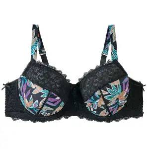 Underwired full support bra for women Pomm'Poire Elisa image-0