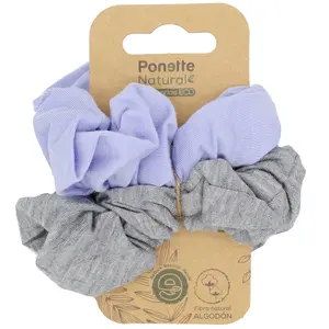 Set of 2 hair elastics Ponette Eco image-3
