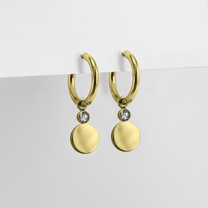 pt-ea-02-en-gp-xx-01-women-s-pendant-earrings-ponytail-co-gold-one-size