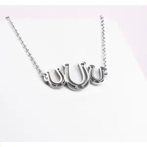 Collier 3 fers à cheval femme Ponytail & Co