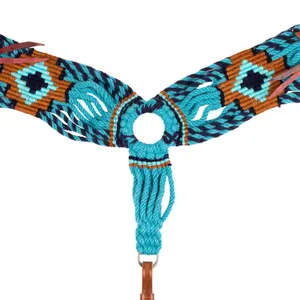 Jagthalsbånd til hest Pool's Sky Design Mohair image-1