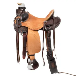 Western saddle for horse Pool's Dusty Wade image-1