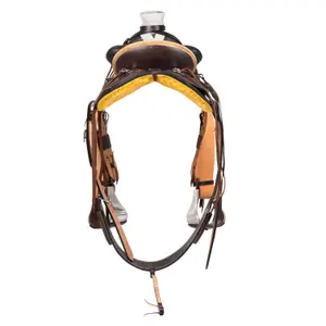 Western saddle for horse Pool's Dusty Wade image-6