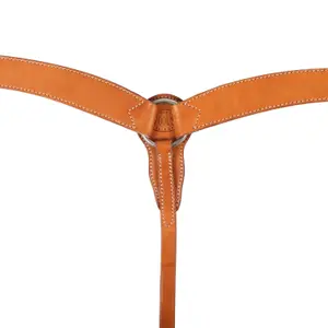 Leather hunting collar for horse Pool's Grasso image-1