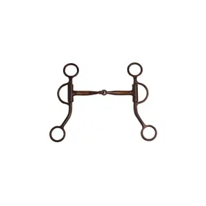 Morda de western com bit de cobre para cavalo Pool's image-0