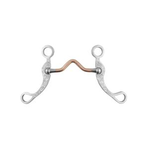 Mors western s nákrčníky pro koně s ozdobnými tyčkami z nerezové oceli Pool's