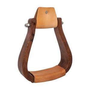 Wooden Western riding stirrups Pool's image-1