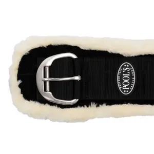 Saddle strap with synthetic wool Pool's Airflow Western image-3