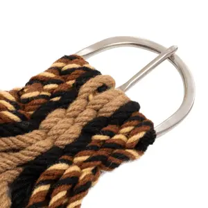 Mohair-Sattelgurt mit Lederverstärkung Pool’s image-3