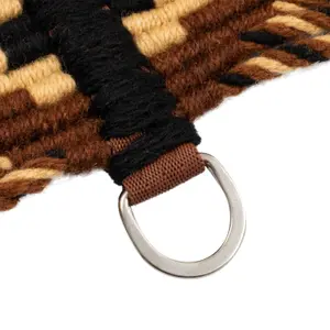 Mohair-Sattelgurt mit Lederverstärkung Pool’s image-4