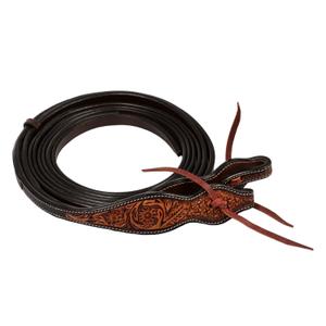 plh01034-darkbrown-reins-for-horses-pool-s-floral-western-brown-one-size