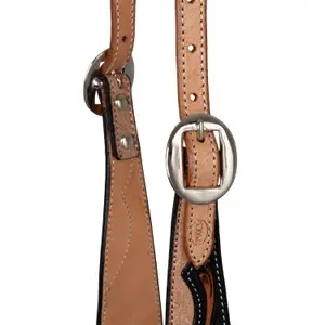 Bridle da equitazione per cavallo western a un orecchio Pool's image-2