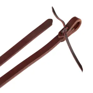 Rênes cuir pour cheval Pool's 3\4" USA image-1