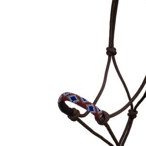 Knotted rope halter for horse Pool's Navayo image-2