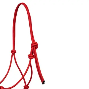 Knotted rope halter for horse Pool's Navayo image-1