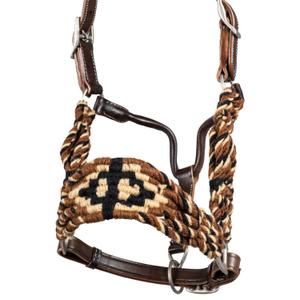 Mohair leather horse halter Pool's Diamond image-2